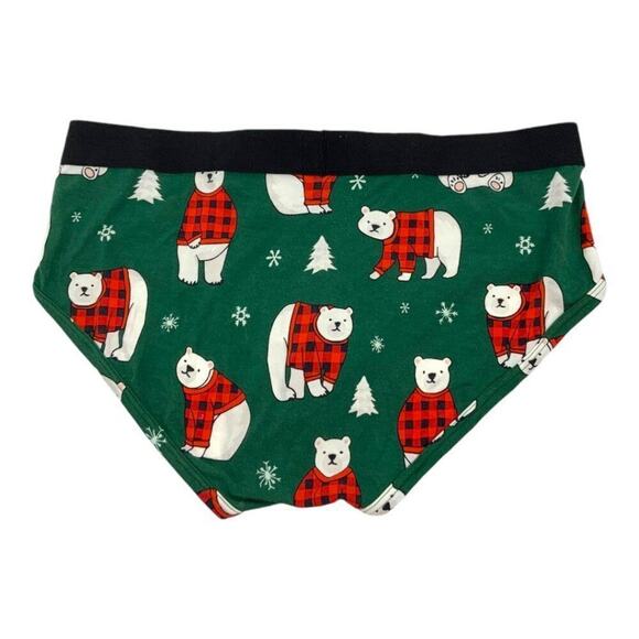 MeUndies Cozy Bears Briefs Size Large NWT $26 MSRP - Picture 4 of 4